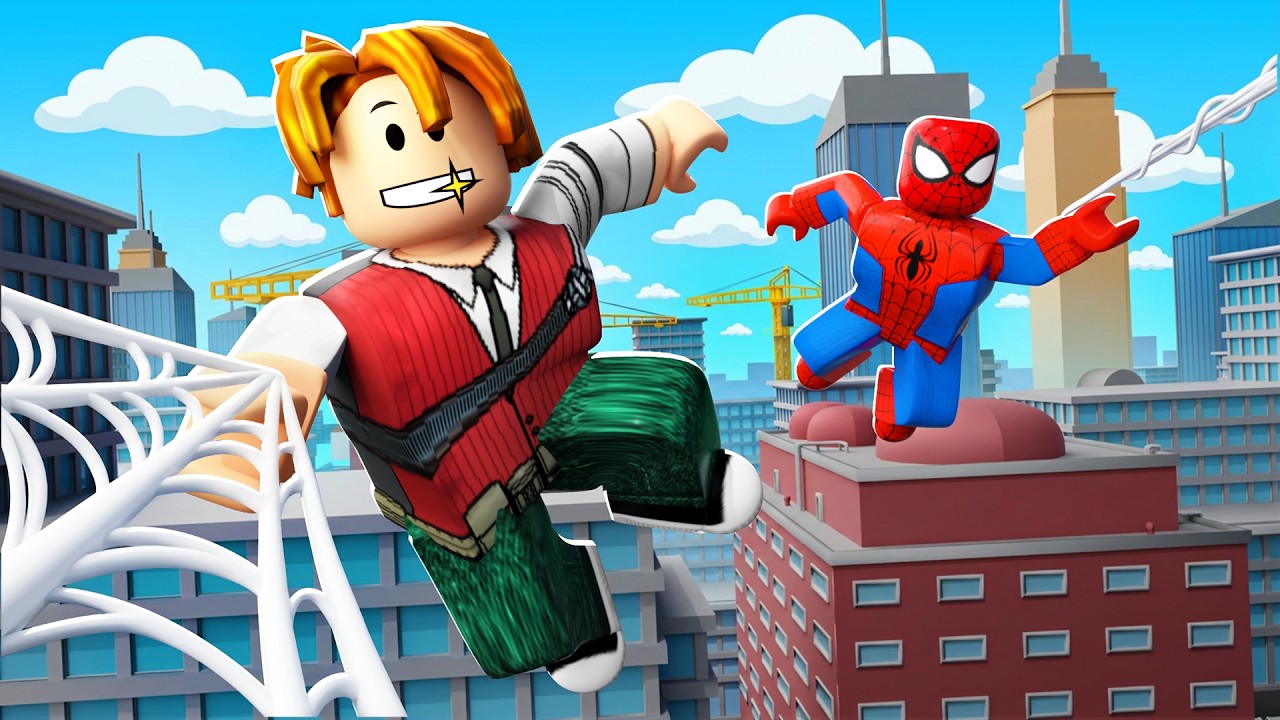 A CADA SEGUNDO EU FICO MAIS PARECIDO COM O HOMEM-ARANHA (Roblox +1 Speed Spidey Escape)