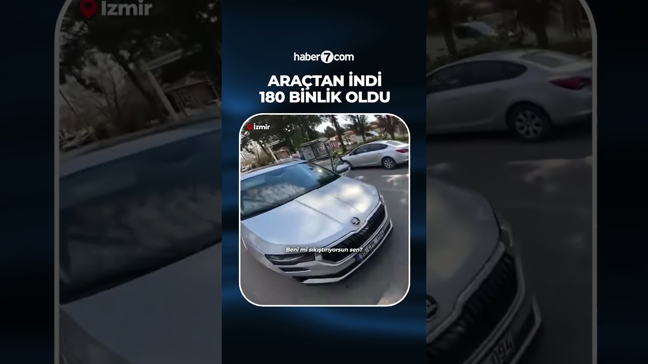 Genci sıkıştırıp araçtan indi; 180 bin lira cezayı yedi