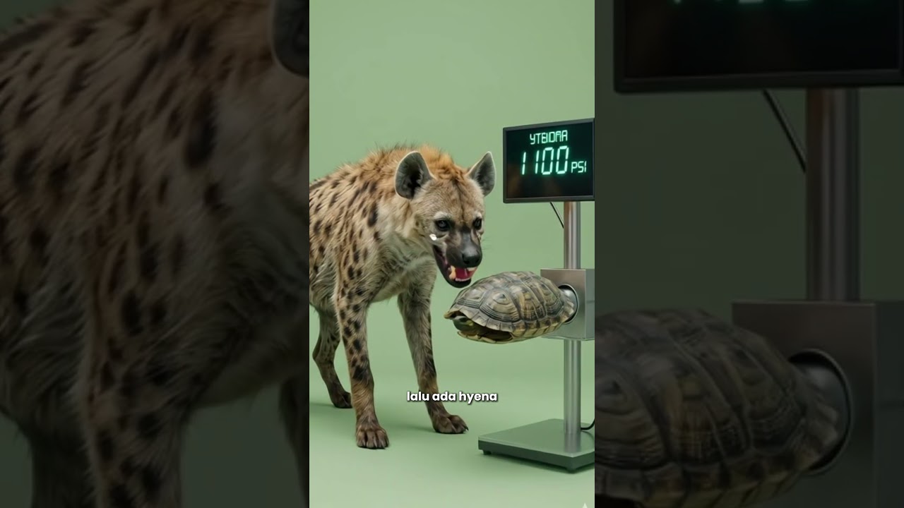 HEWAN MANA YANG BISA MENGHANCURKAN CANGKANG KURA-KURA HANYA SATU GIGITAN