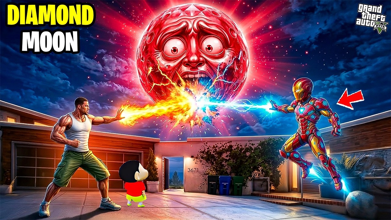 Franklin & Ironman Finally Fight With DIAMOND MOON😱 Most Shocking Life Story