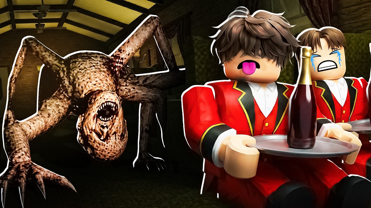 ربلوكس اشتغلنا بالقطار المخيف ! Scary train