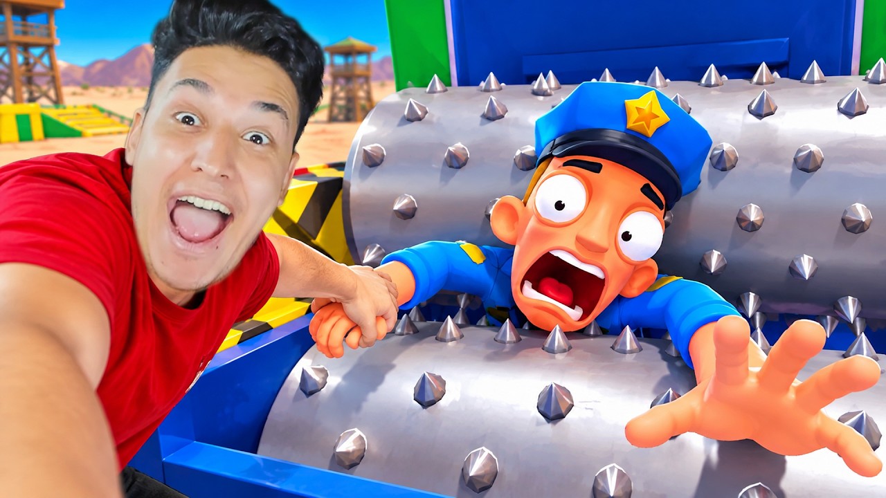 أصلانو حط الشرطة في المفرمة! 😱 | Gas N Cars VR