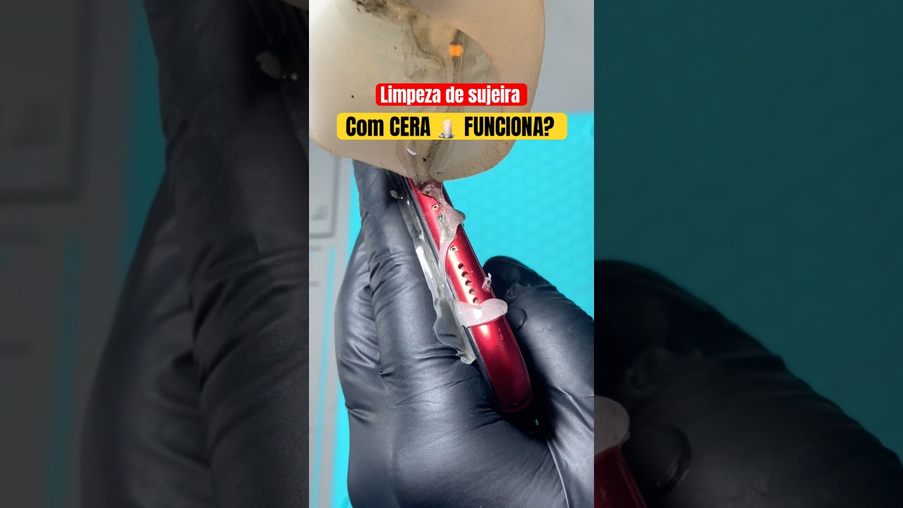 LIMPAR CELULAR COM CERA FUNCIONA ? #iphone #assistenciatecnica #dicas #tecnologia #entretenimento