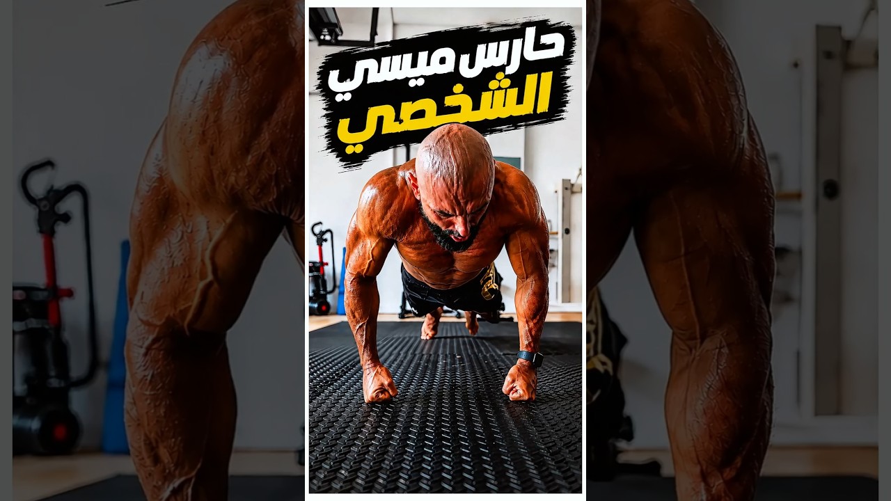 ليه الحارس الشخصي لميسي بيتدرب كأنه داخل حرب؟ الحقيقة هتصدمك جدًا! 😱