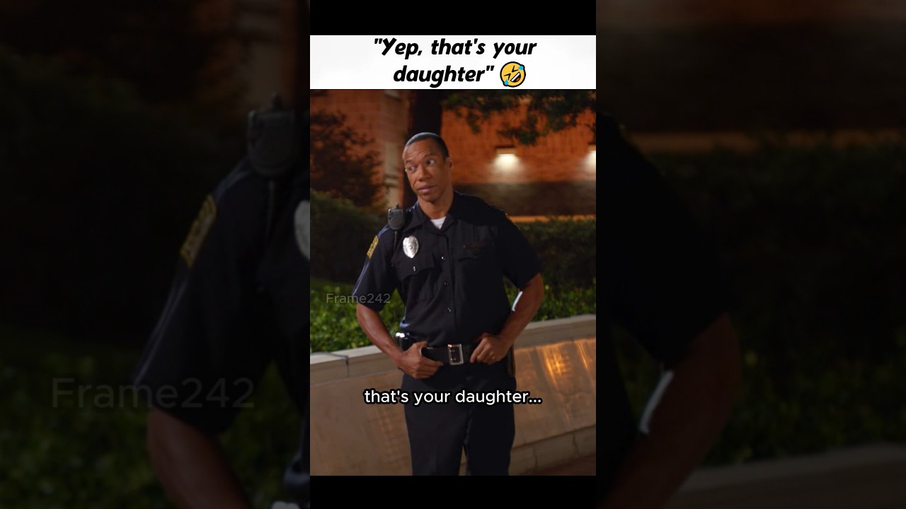 Cop has a daughter 🤣 #usa