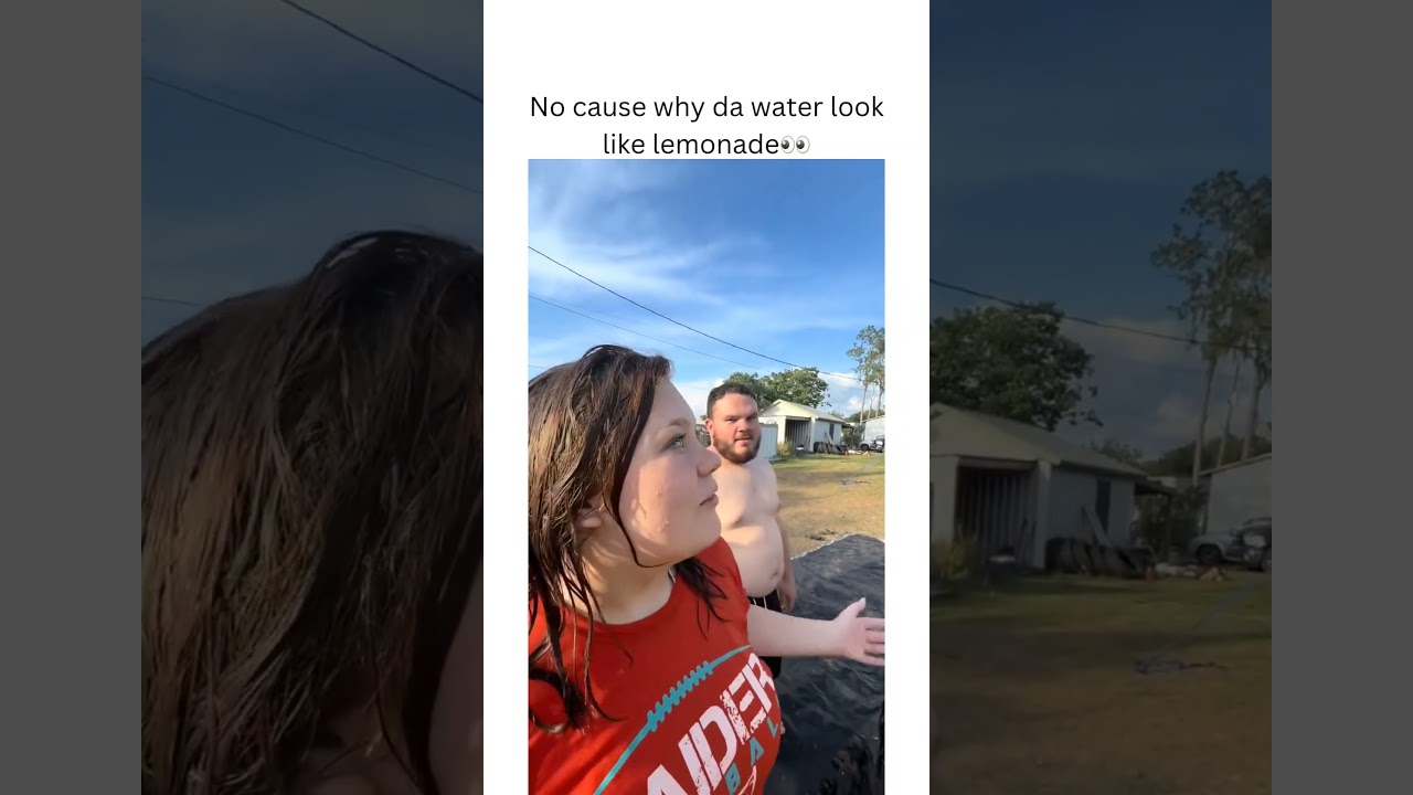 No cause why da water look like lemonade👀 #viral #funny #shortvideo #shorts #fyp #cute #viralvideo - Published by girlyyera