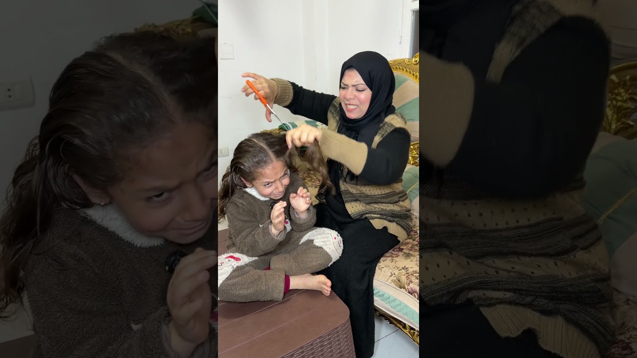 مرات أبوها بتقصلها شعرها |محمد رانجو