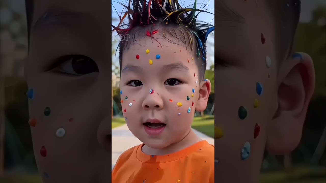 aaj hair se banu gya painting