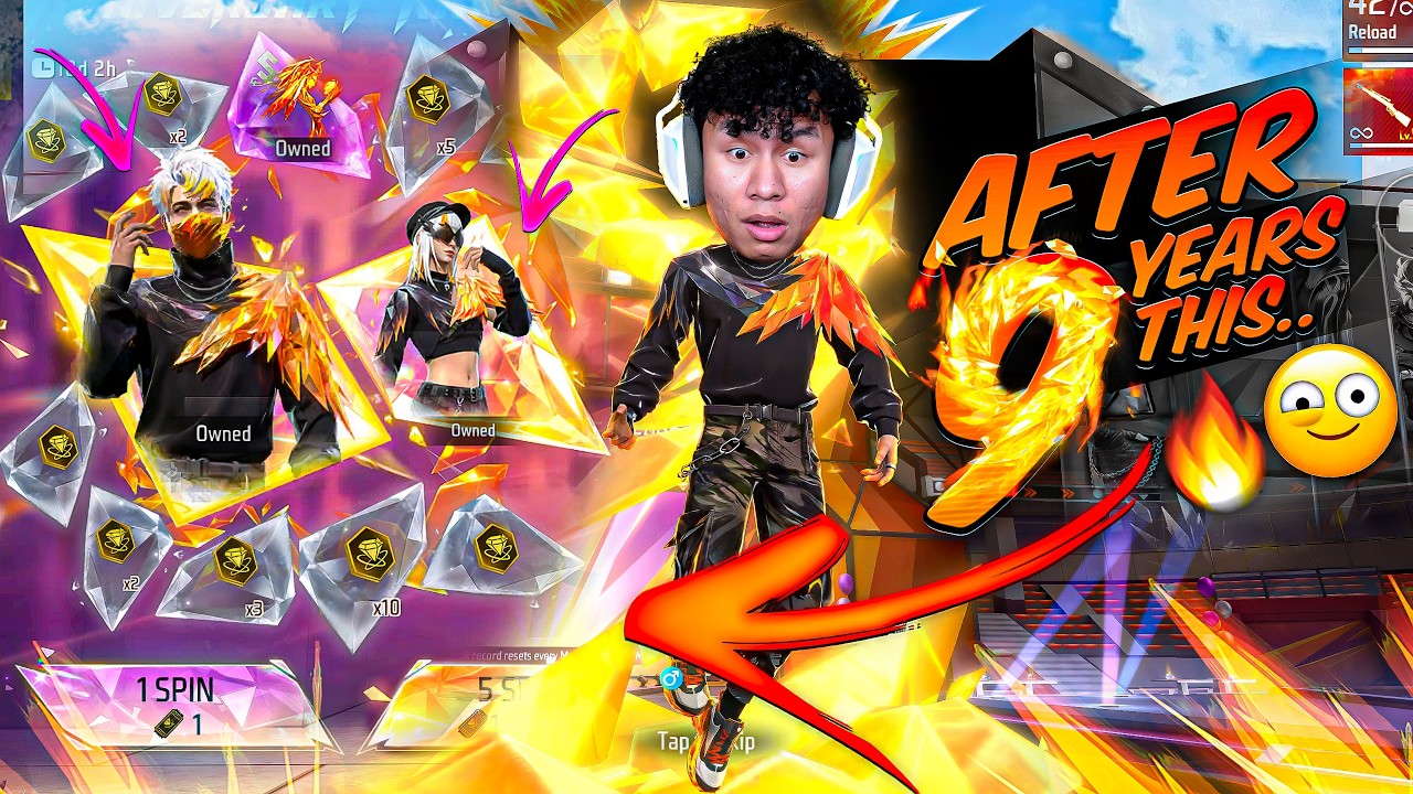 Free Fire After 9 Years 🤗 Review & Gameplay - Tonde Gamer