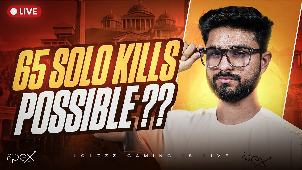 65 SOLO KILLS POSSIBLE? | CLASSIC HACKER OR WHAT | @LoLzZzGaming