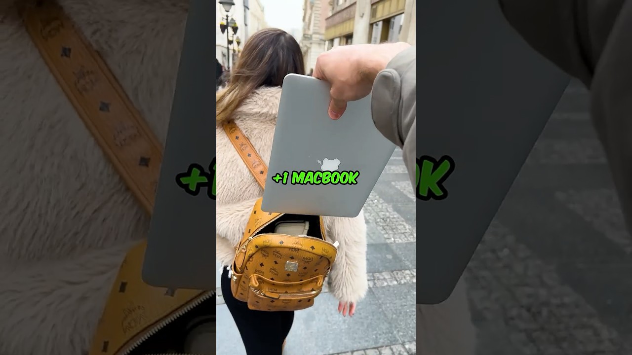 She Was Cute, So I Painted Her MacBook