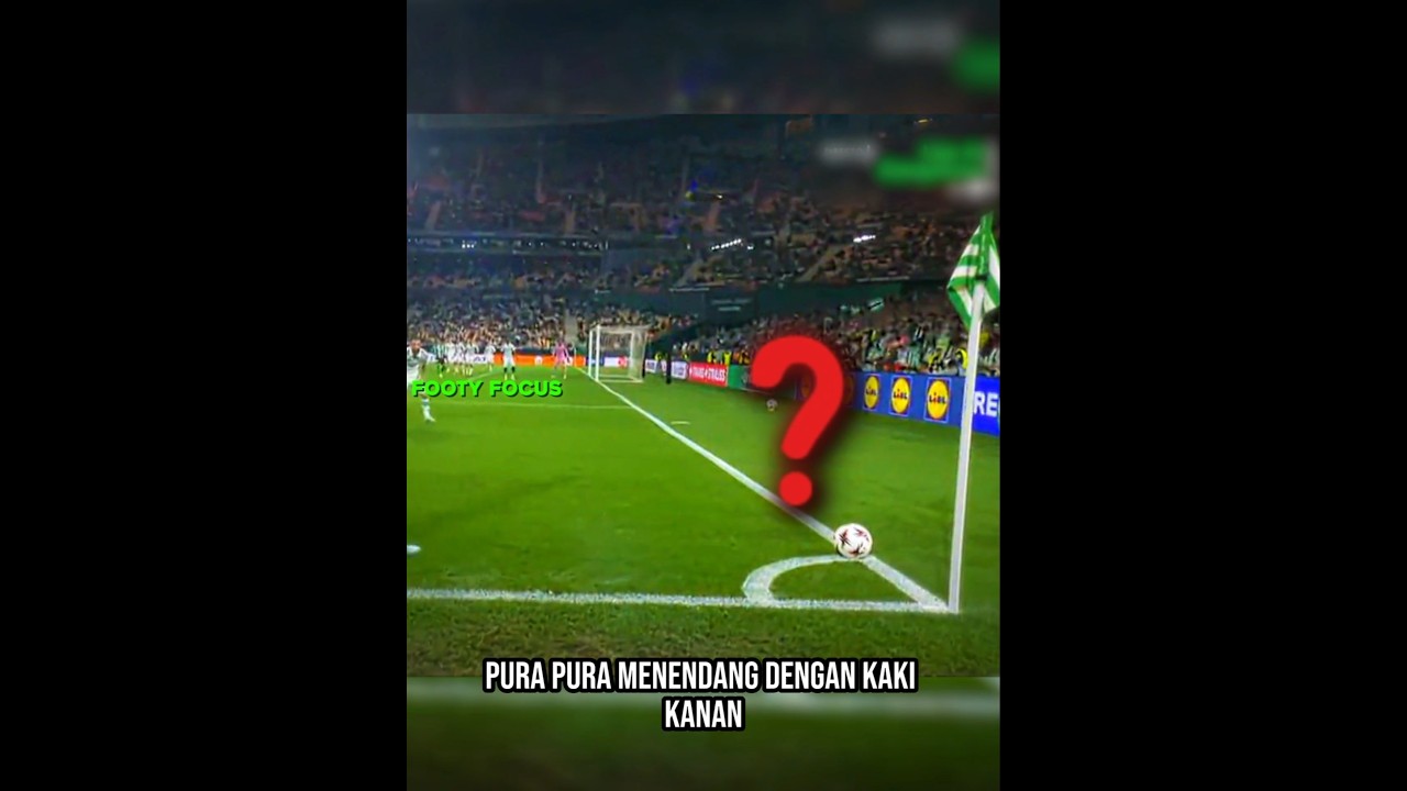 Bolehkah Mengubah Kaki Saat Tendangan Sudut?