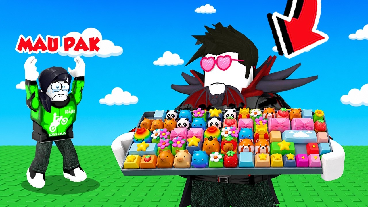 KITA KOLEKSI KEYBOARD ASMR PALING LUCU DI ROBLOX!!!