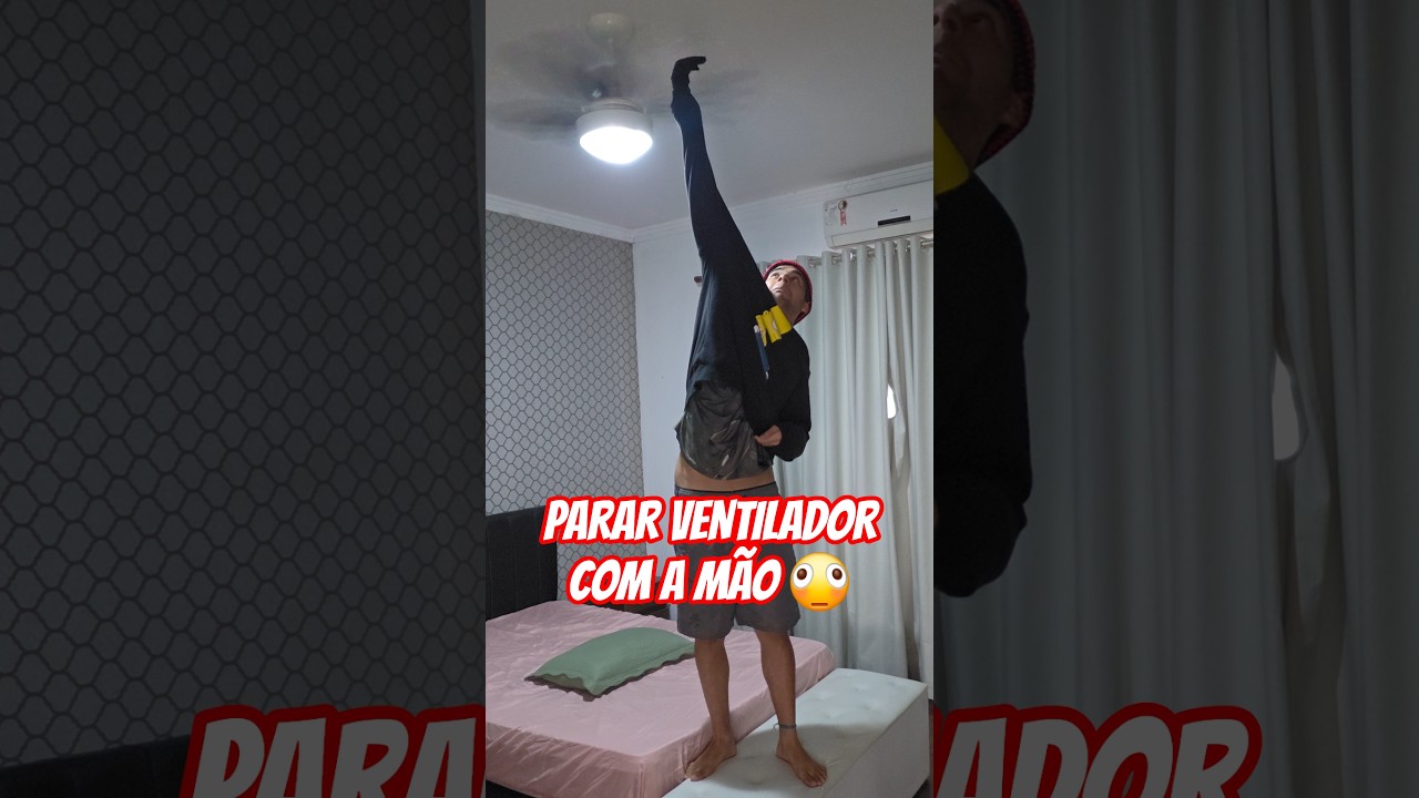 Gugu shoow vs Ventilador de teto ☠️ #shorts