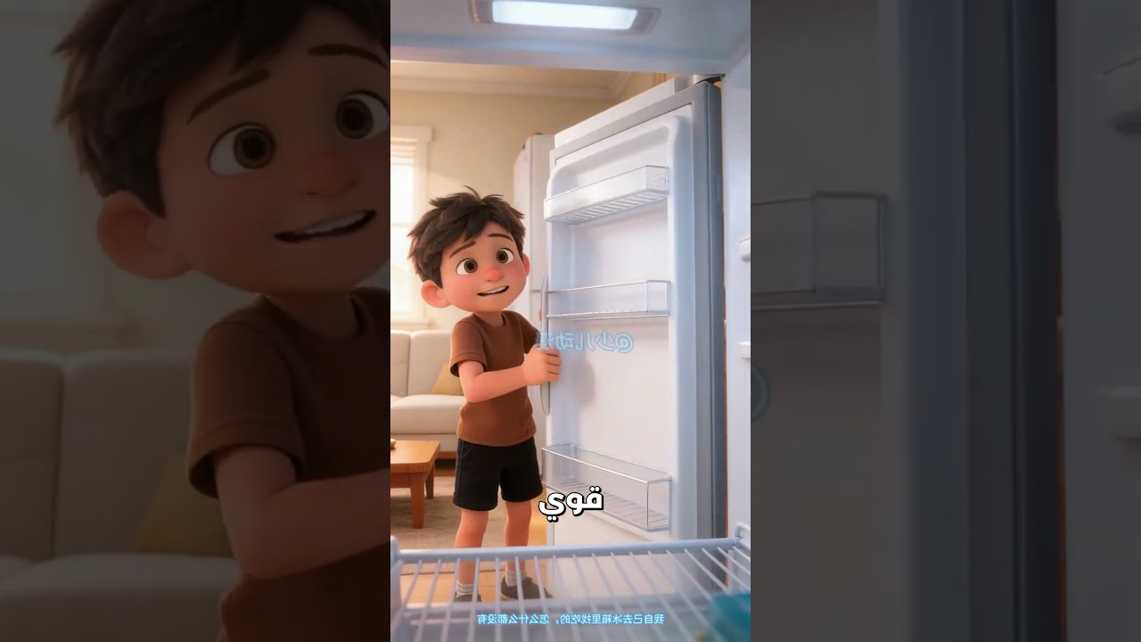 🥘 درس الجوع المر! شاهد ماذا فعلت الأم عندما رفض ابنها الطعام.. ومفاجأة المطبخ ليلاً | قصص روعة #شورت