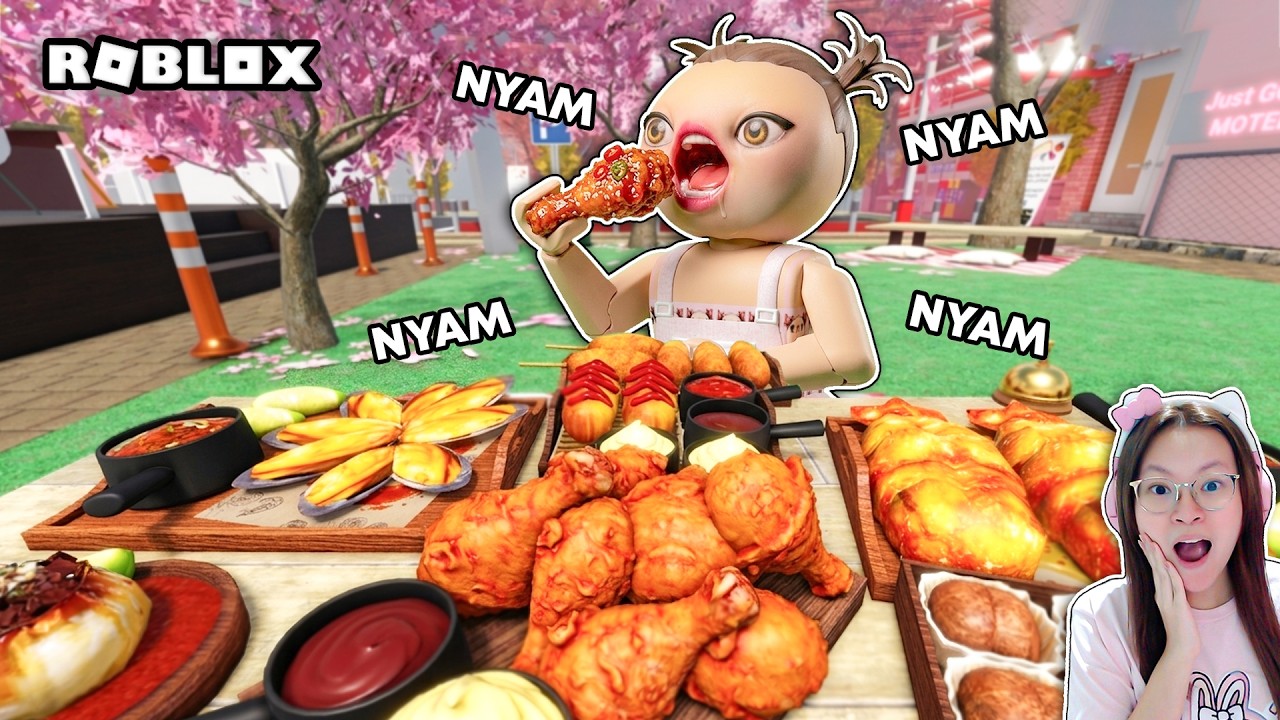 ASMR Mukbang Makanan Korea Paling Enak ?!! [Roblox Indonesia]
