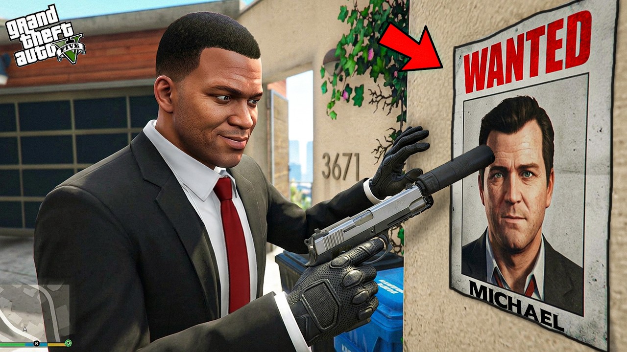 GTA 5 : Franklin Became HITMAN For One Day In Gta 5 ! (GTA 5 Mods)