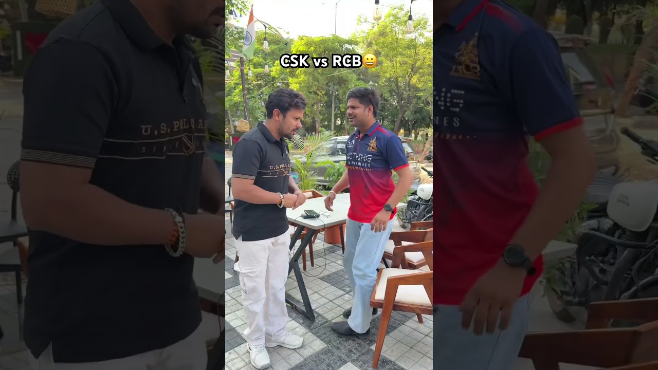 CSK vs RCB😀
