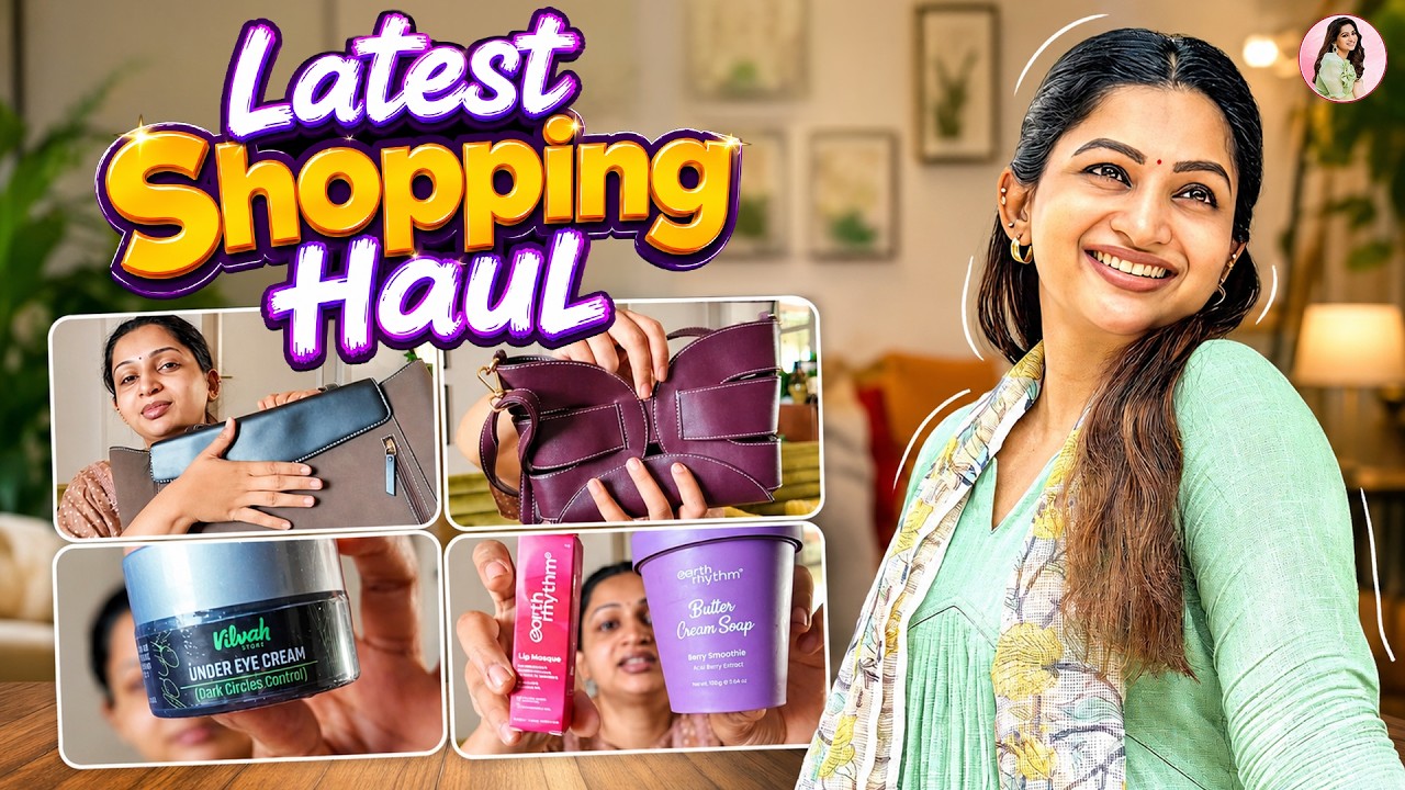 My Recent Shopping Finds | Nakshathra Nagesh