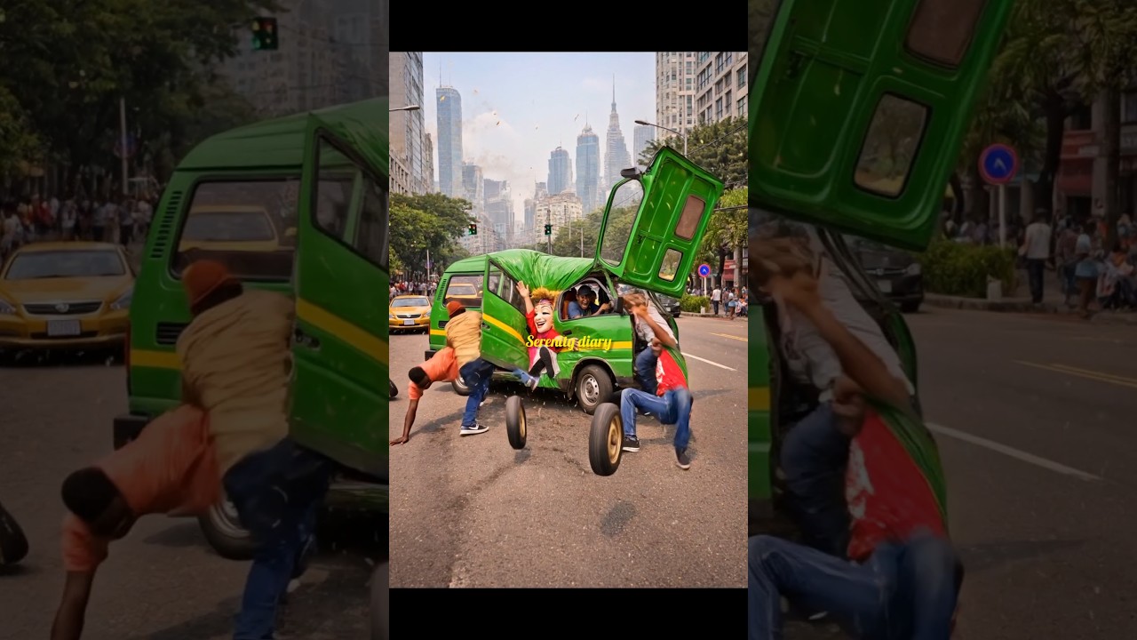 Ondel ondel mobil #funny #lucu #ondel-ondel #shorts