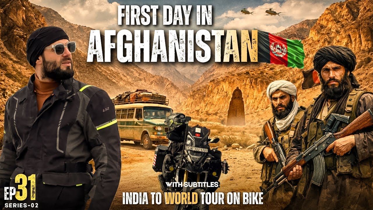 Entering Afghanistan During War With Pakistan 🇦🇫 | India To Afghan On Bike | S2 Ep-31 | The Umar