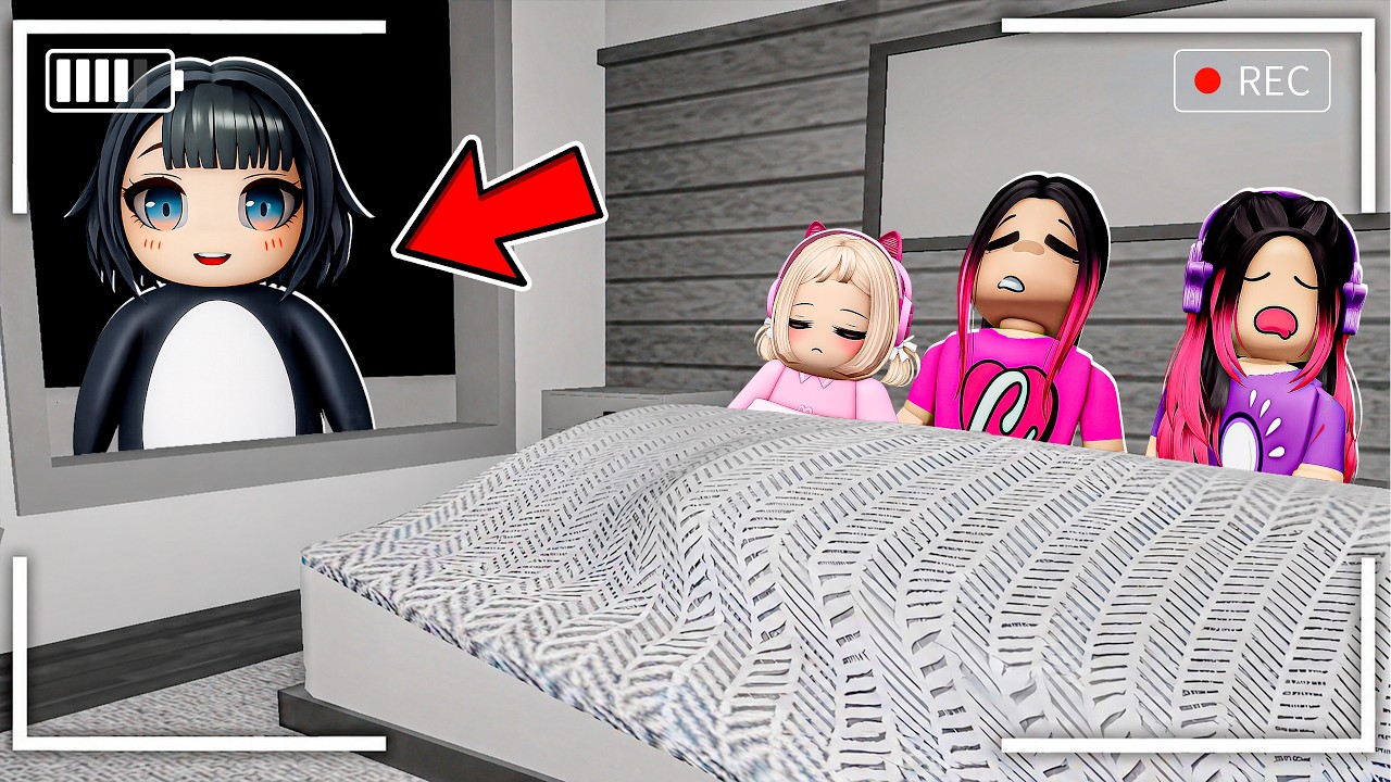 FLAGRAMOS O PINGUIM GUGUGAGA NOS OBSERVANDO DORMIR..(Brookhaven)