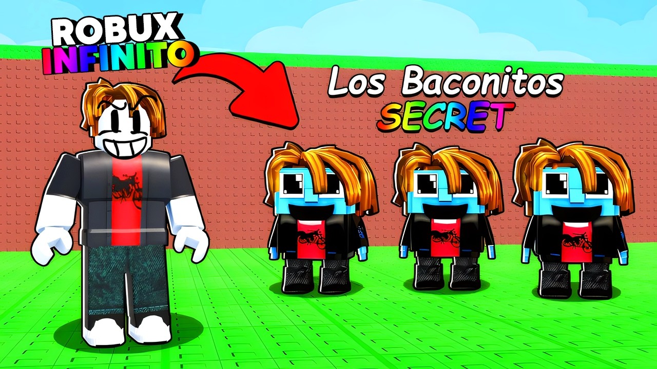 PRIMEIRA VEZ NO SEJA UM BRAINROT COM ROBUX INFINITO ATIVADO NO ROBLOX 🤑