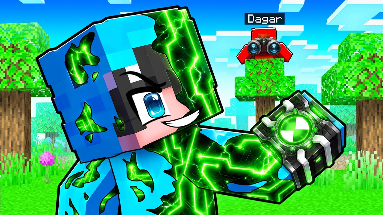 Me Convertí en BEN-10 para Trollear a Mis Amigos en Minecraft!
