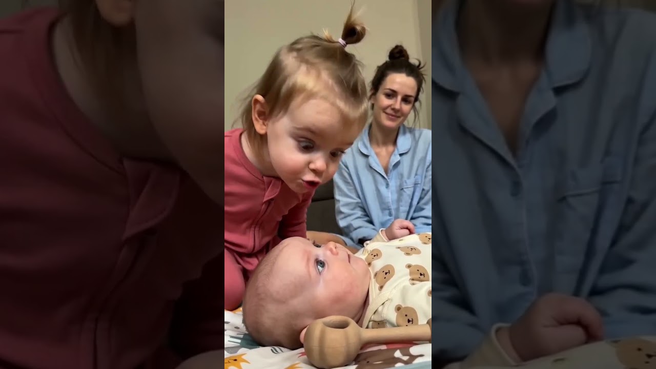 Toddler’s Peekaboo Funny Face Makes Baby Laugh Out Loud 😂👶