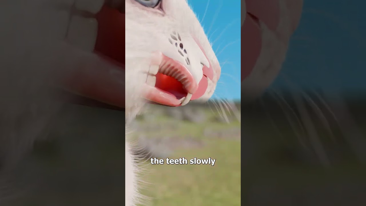 Rabbit Teeth Can Grow Into Their Skull 😨