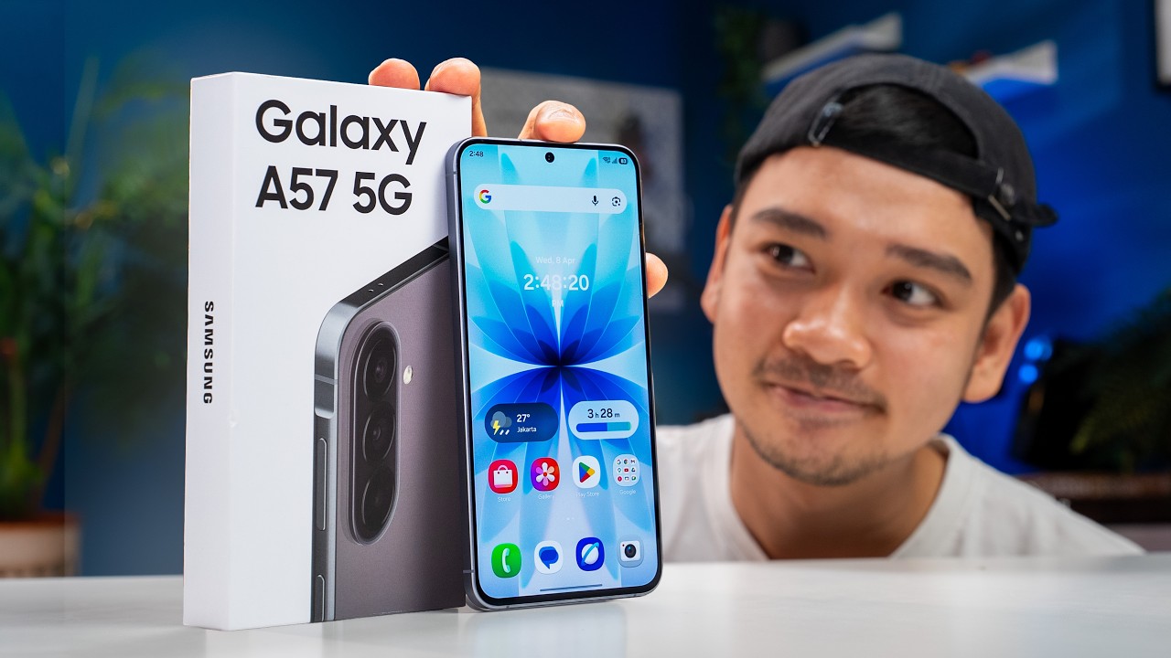 Samsung terlalu nyaman ~ Review Galaxy A57 Indonesia!
