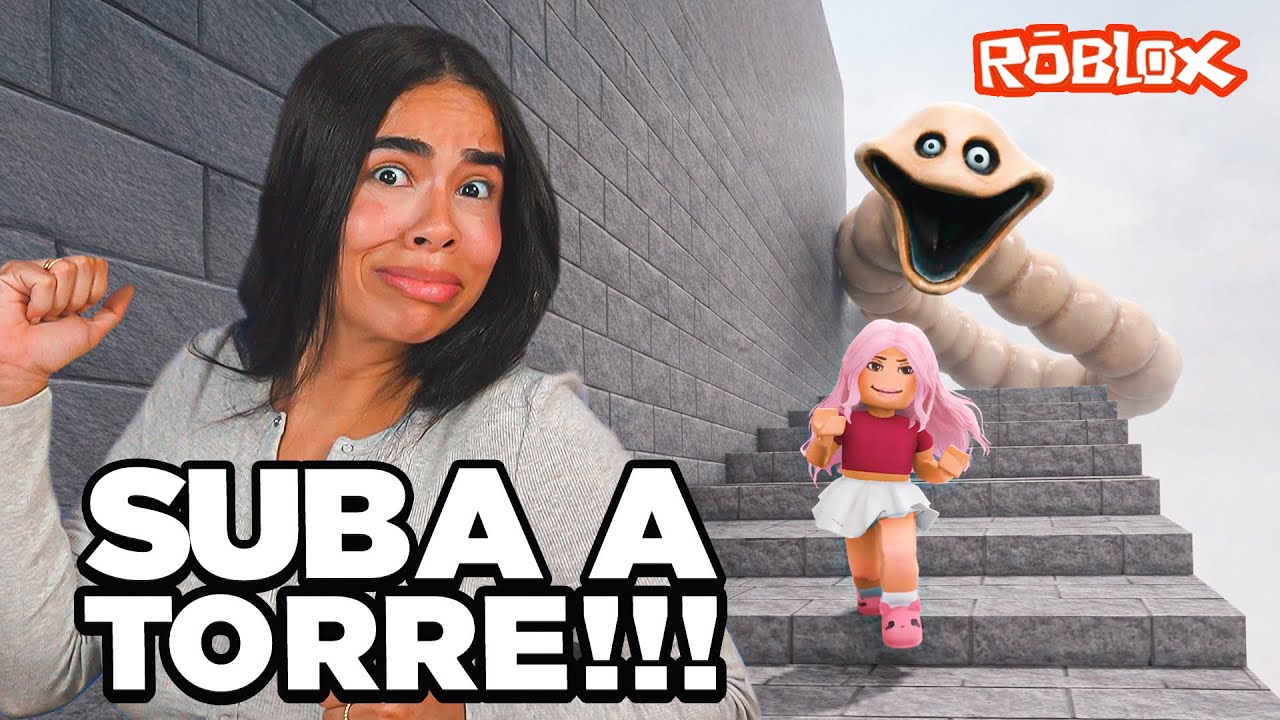 SUBA A TORRE DO VERME MAIS VIRAL DO ROBLOX