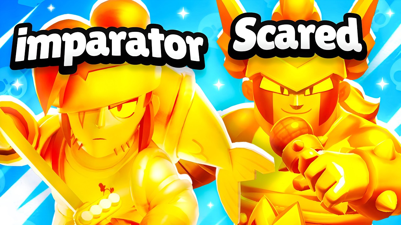 SCARED İLE 1 GÜN GEÇİRDİM! 😮 | Brawl Stars