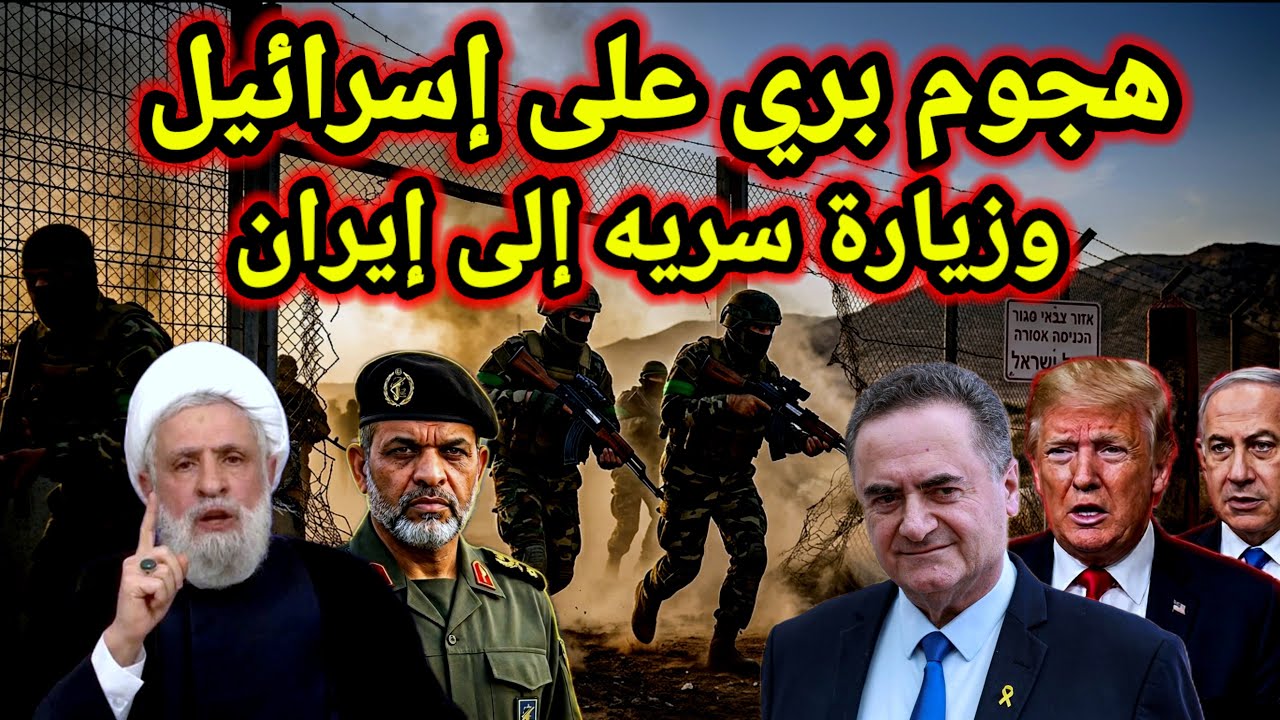مفاجأة 👈 هجوم بري على الكيان وزيارة سريه إلى ايران من دوله عربيه وسقوط طائرات أمريكا