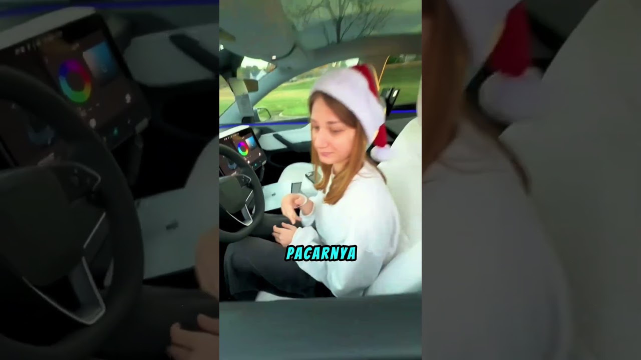 Tesla Ini Bisa Ganti Warna Sesuka Hati😱 #shortviral