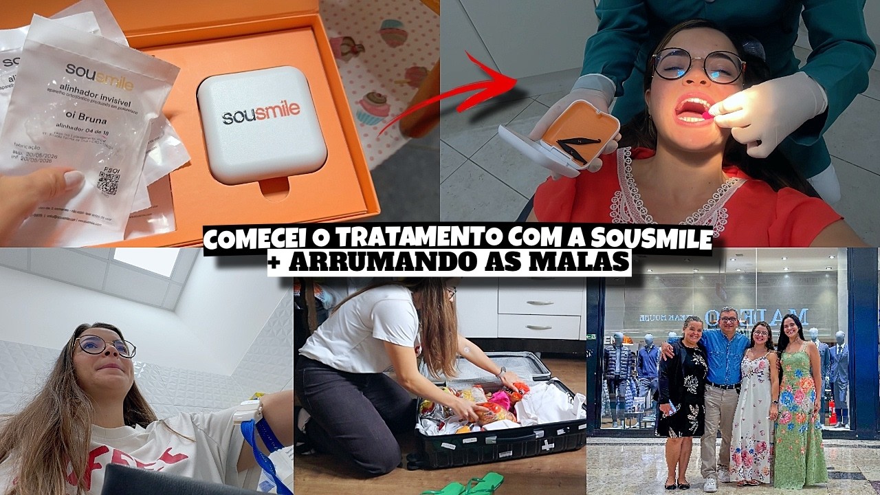COLOQUEI OS ALINHADORES, ARRUMANDO AS MALAS, EXAME DE SANGUE e muito mais ❤️ - Bruna Paula