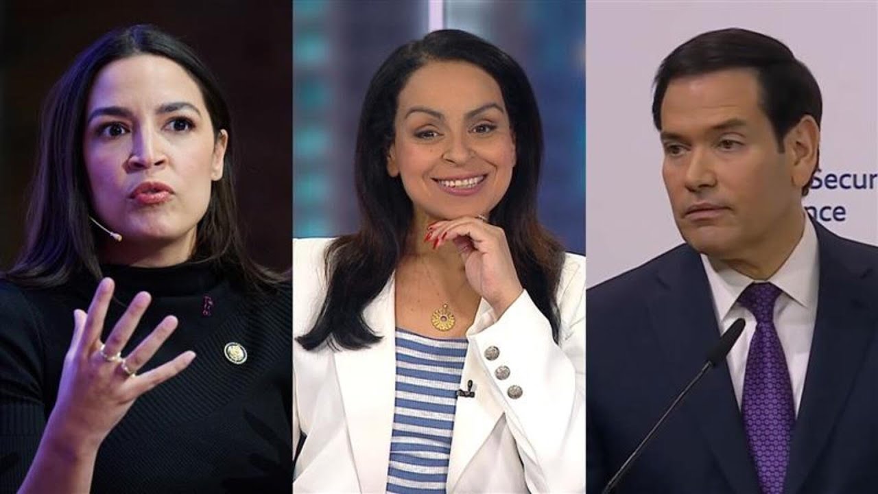 Lefties Losing It: AOC melts down after Marco Rubio got a standing ovation - Published by Sky News Australia