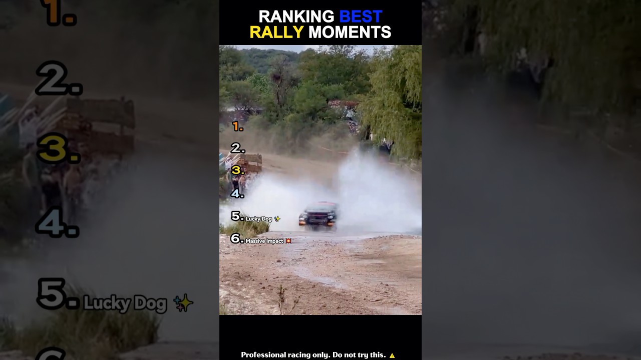 Ranking Best Rally Moments 🔥 #rally #cars #motorsport #shorts