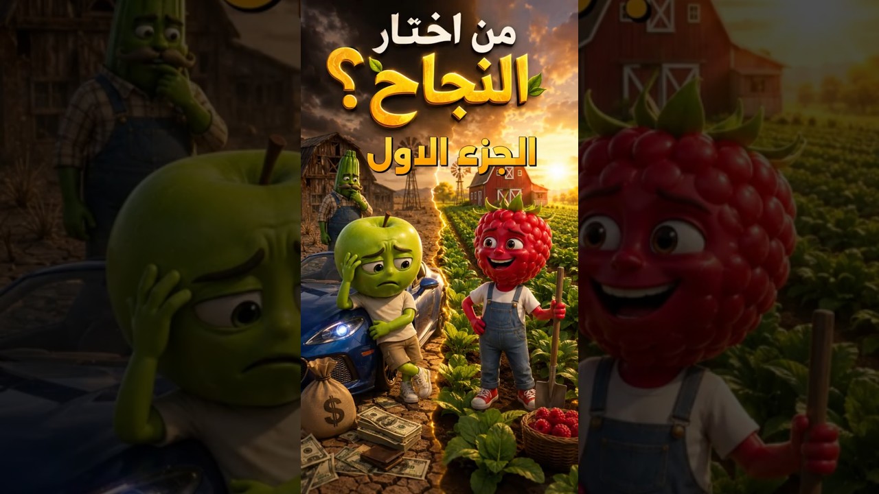 شوف الاب عمل ايه مع أولاده الجزء الاول #ريلز #شورتس #أنيميشن #ai #fyp #مصر #قصص #حكمة #قصة