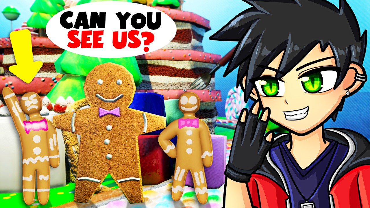 HIDE AND SEEK IN CANDYLAND! Meccha Chameleon!