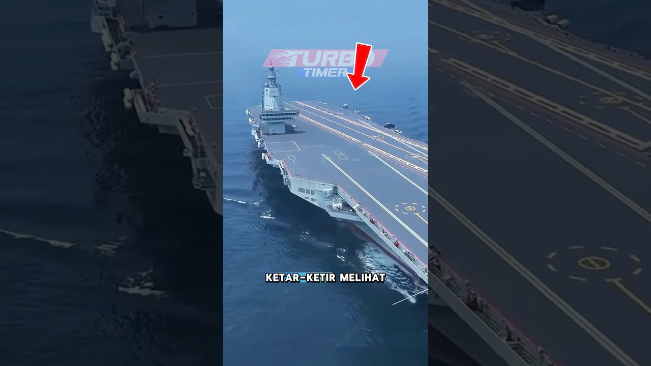 Amerika ketar ketir melihat kapal induk terbaru china !!!!