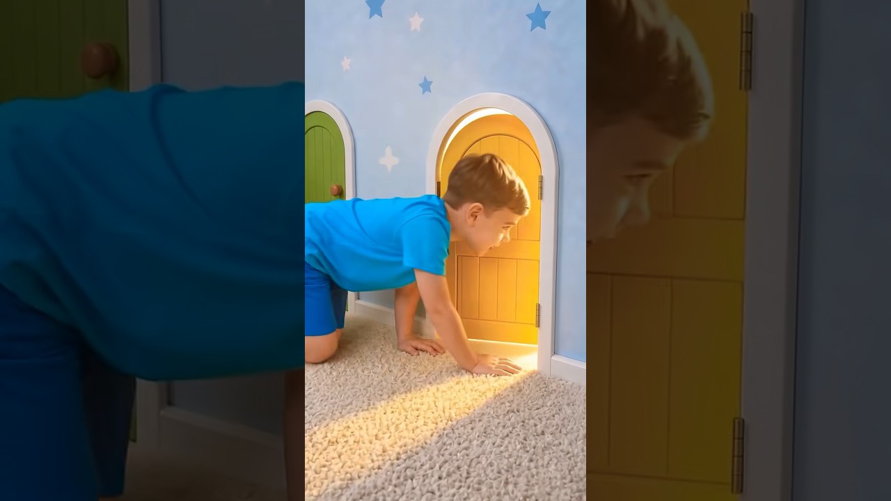 What's Behind the Door? 🚪❓Mystery Game! #shorts