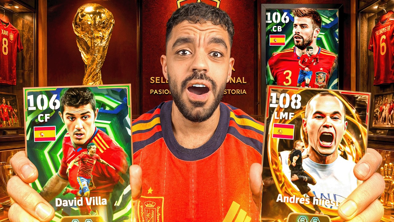 فتحت أبطال كأس العالم 2010🤯عودة الاسطورة الرسام انيستا🔥|efootbal 2026