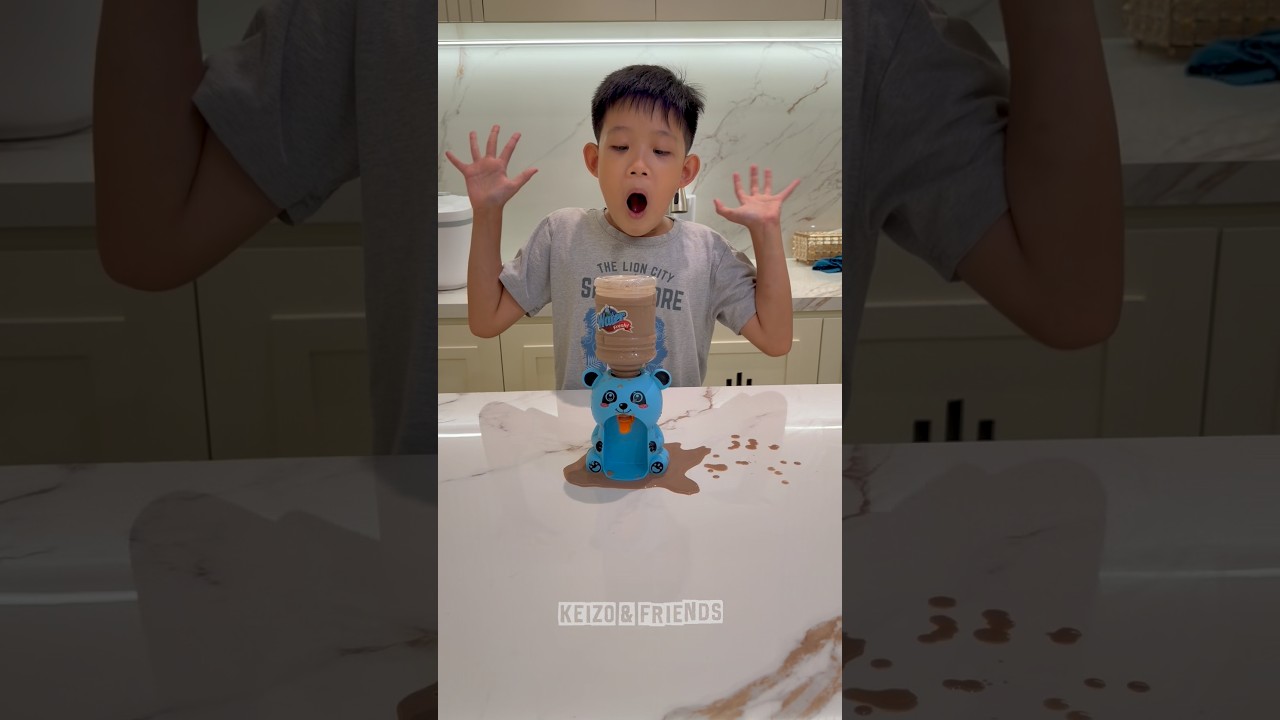 Akibat koko salah pasang dispenser sampai dimarahin papi⁉️
