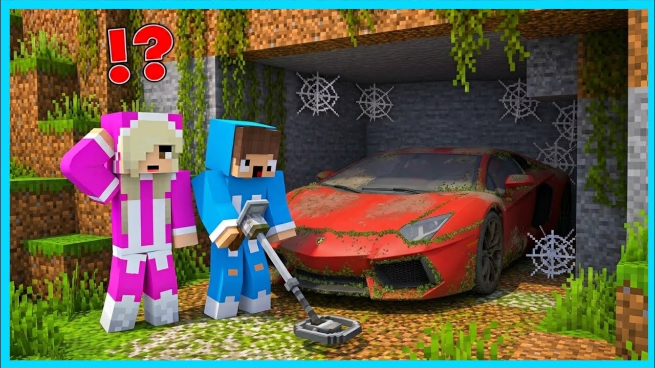MIPAN & ZUZUZU MENCARI HARTA KARUN TERKUBUR DI BAWAH TANAH MINECRAFT!