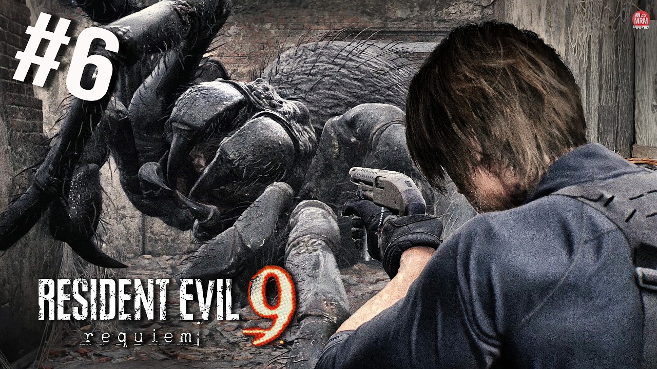 RESIDENT EVIL 9 REQUIEM - #6 : ARACNOFOBIA... Dublado em Português PT-BR | PS5 Pro 4k 60fps