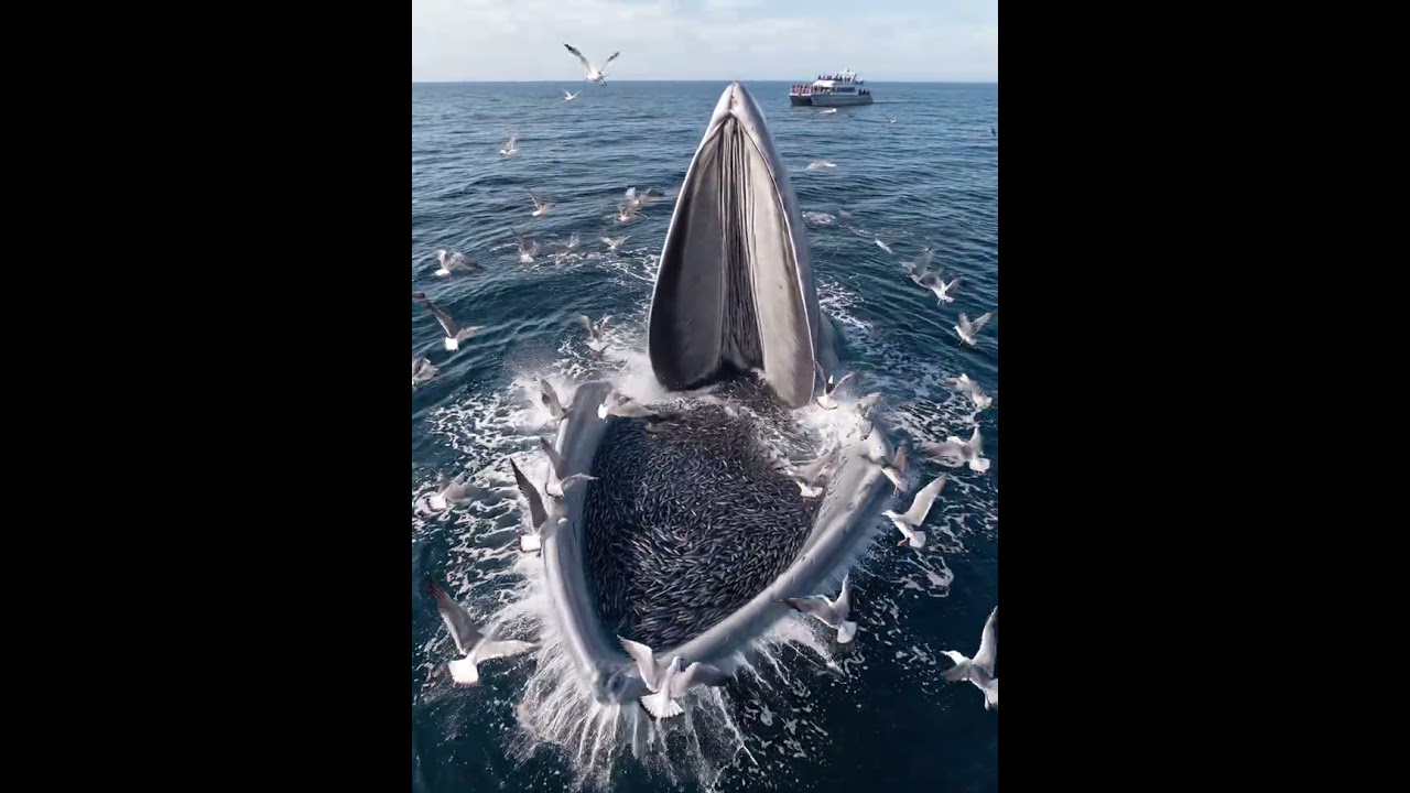 Dieser Moment zeigt die wahre Kraft eines Wals 🐋🌊 #natur #meeresriesen #shorts