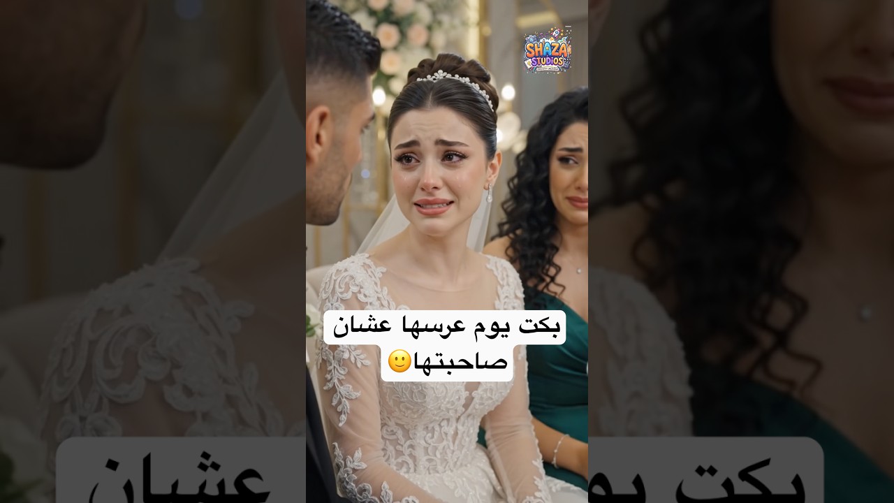بكت يوم عرسها عشان صاحبتها..ورد العريس كان صدمة😱😂 #viral #اكسبلور #funny #ترند #comedy #فيديو_مضحك