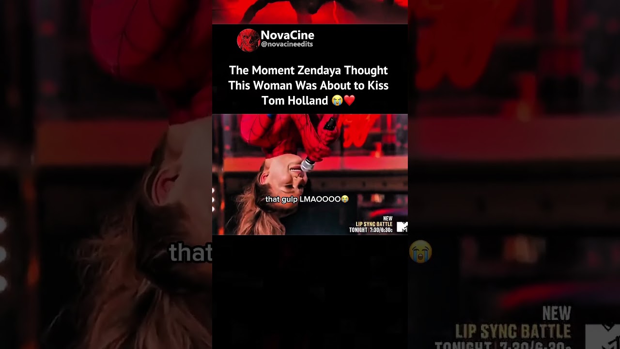 The Moment Zendaya Thought This Woman Was About to Kiss Tom Holland 😭❤️