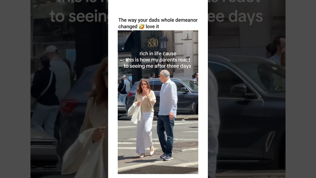 The way your dads whole demeanor changed 🤣 love it - Published by girlyeraviral